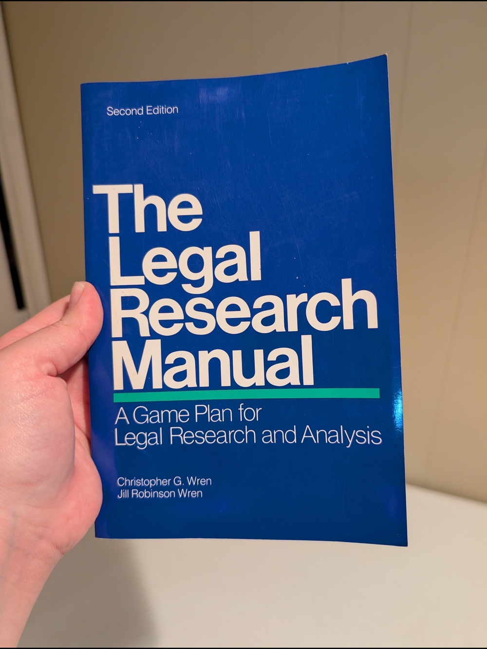 The Legal Research Manual - Blue Paperback